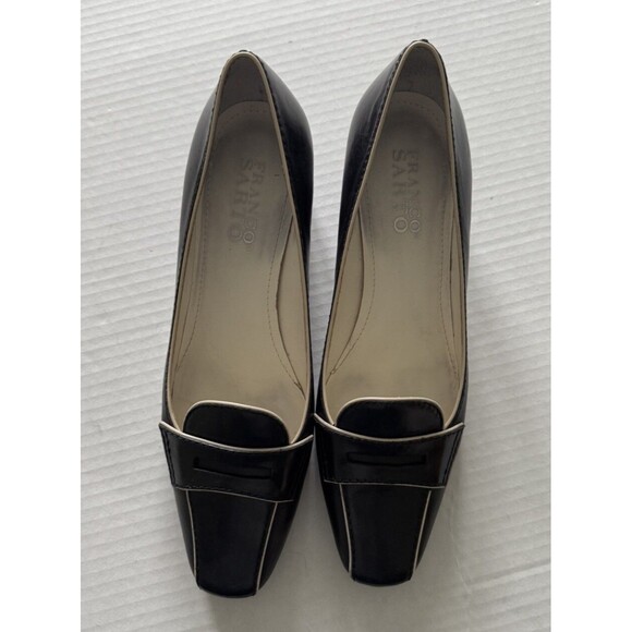 Franco Sarto Julia Black Pumps with Block Heel Women’s Size 6.5 - Picture 3 of 15